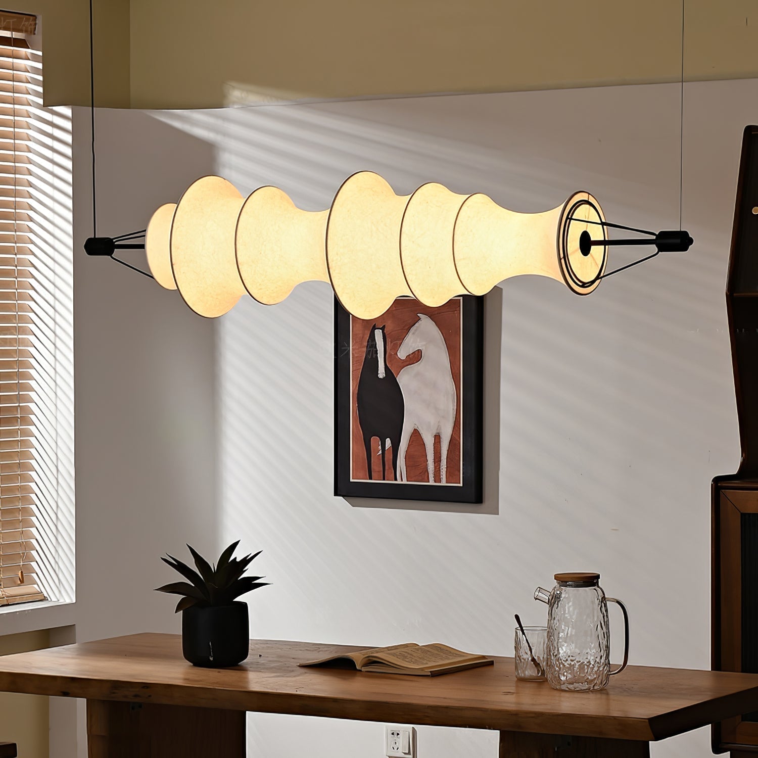 Avlorisra Art Elegance Silk Pendant Lamp