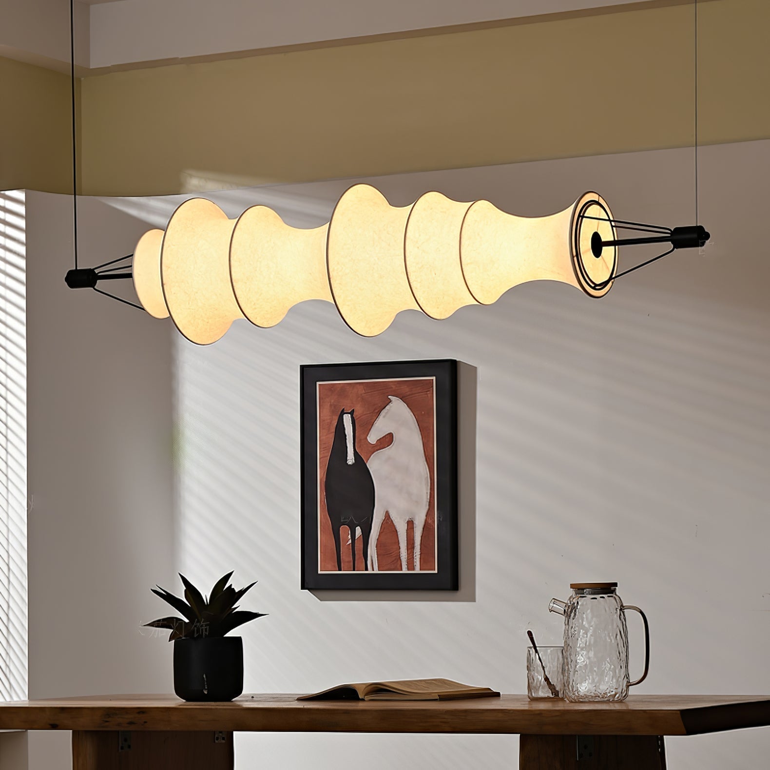 Avlorisra Art Elegance Silk Pendant Lamp