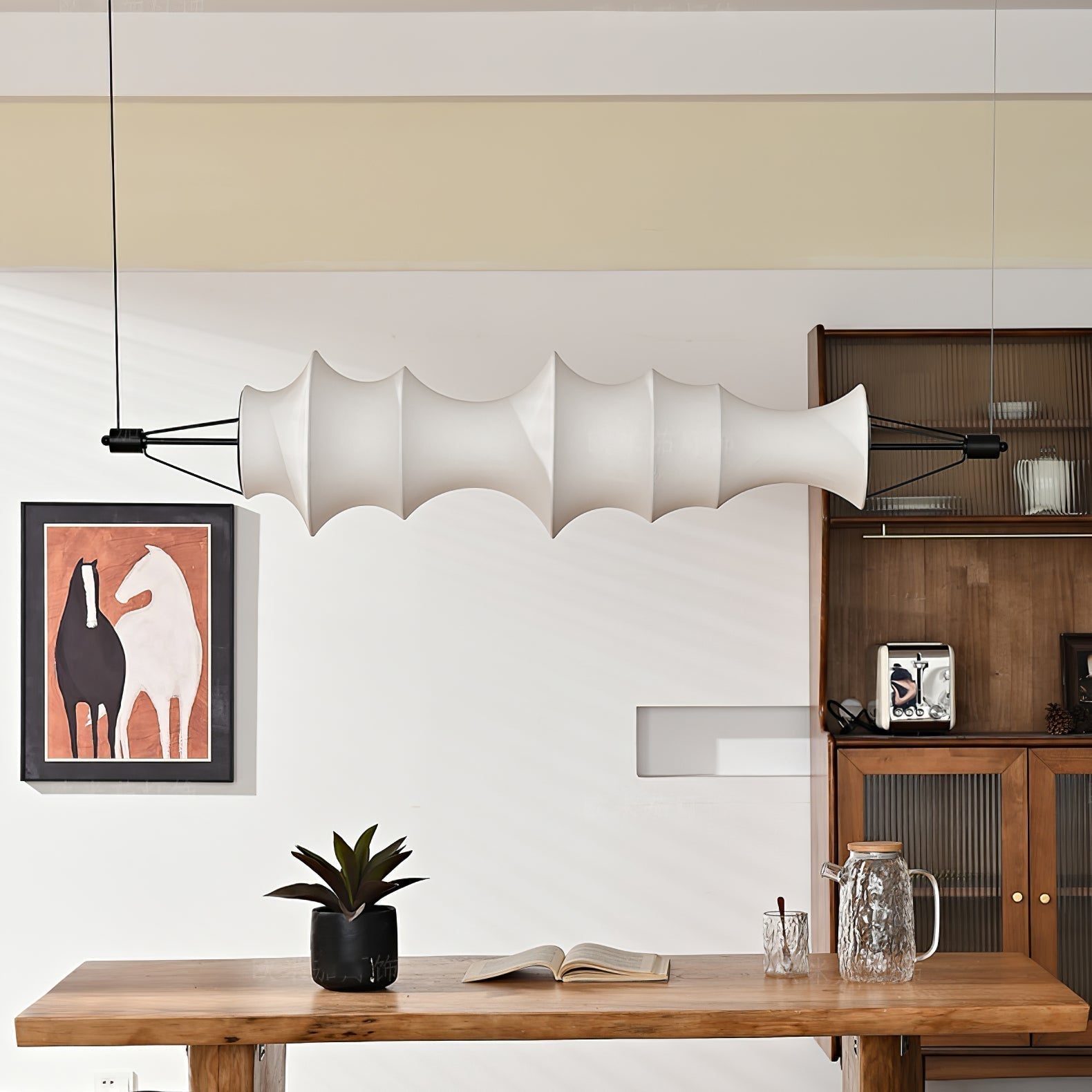 Avlorisra Art Elegance Silk Pendant Lamp