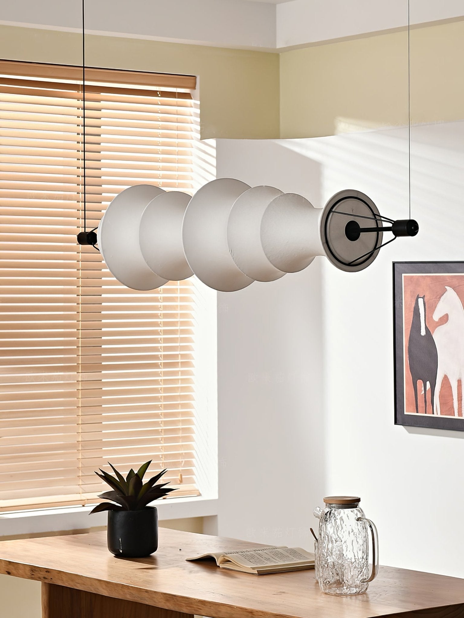 Avlorisra Art Elegance Silk Pendant Lamp