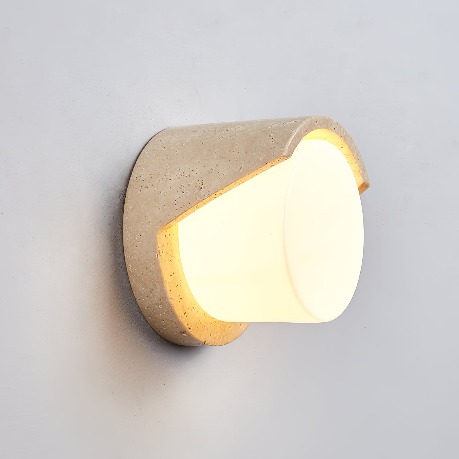 Quendis Travertine Wall Light