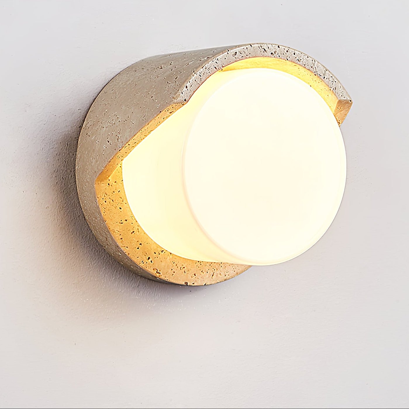 Quendis Travertine Wall Light