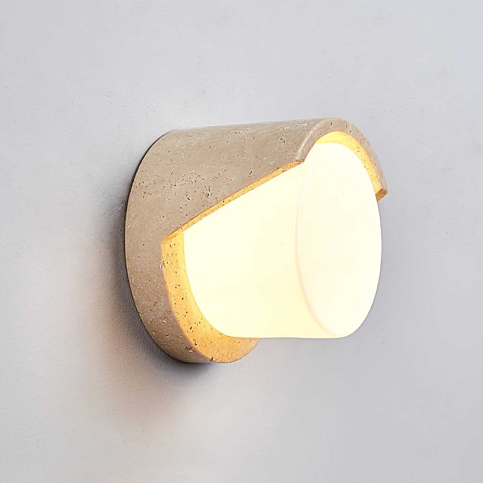 Quendis Travertine Wall Light