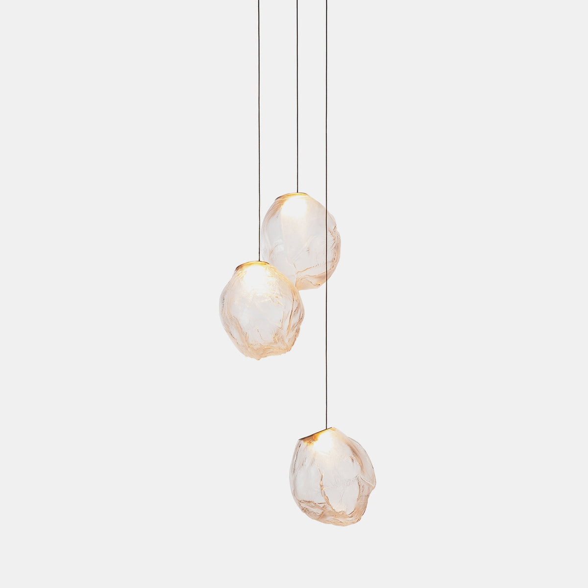 Celenelle Liquid Glass Stone Pendant Light