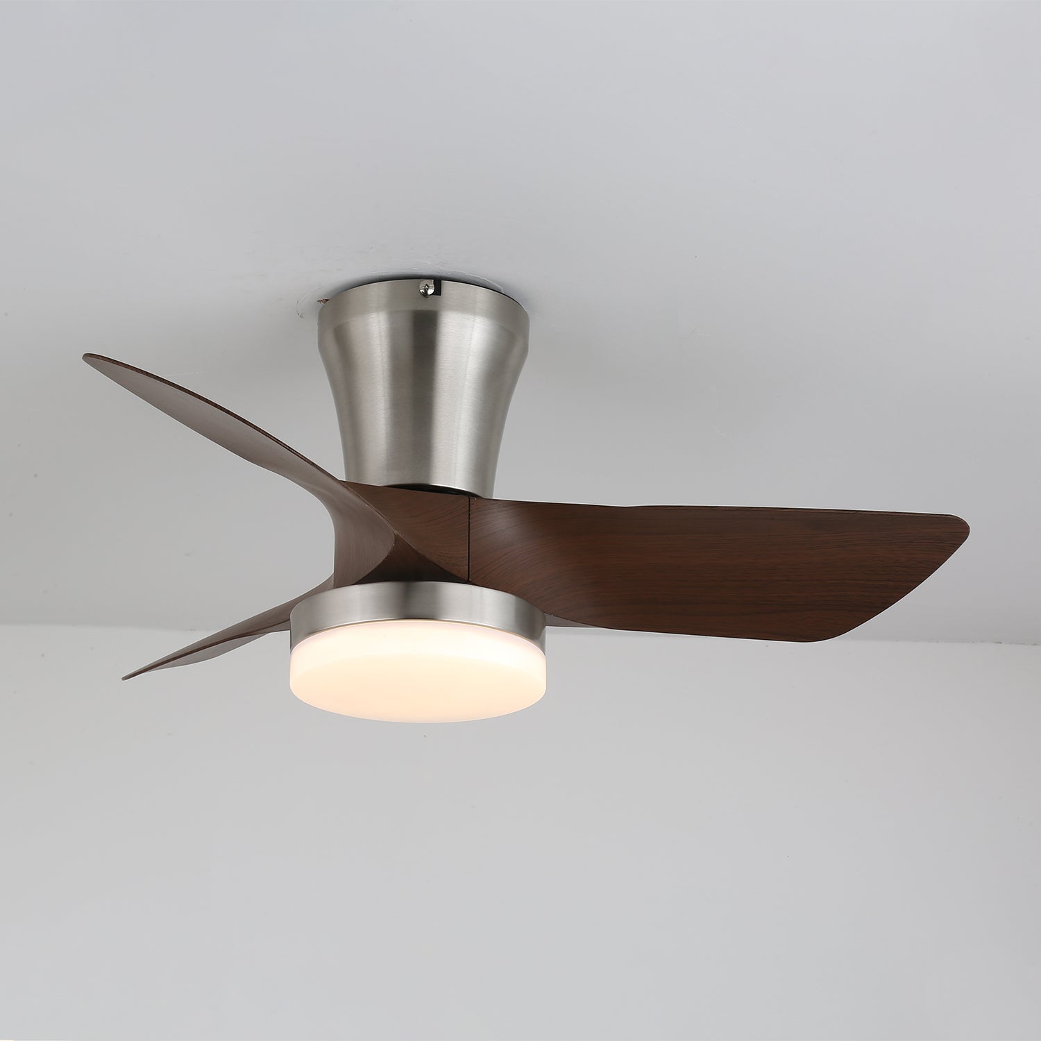 Trivon Modern Wood Ceiling Fan Light