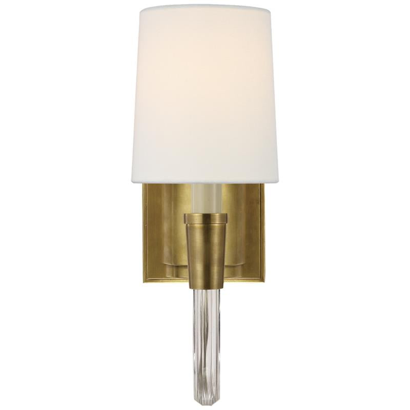 Etalarae Modern Minimalist Crystal Fabric Wall Lamp