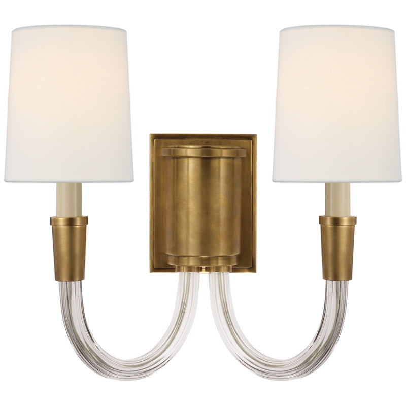 Etalarae Modern Minimalist Crystal Fabric Wall Lamp