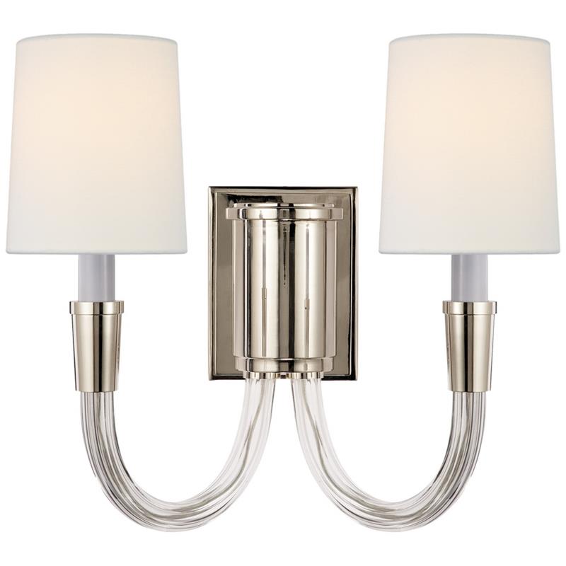 Etalarae Modern Minimalist Crystal Fabric Wall Lamp