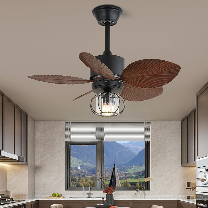 Daxon Industrial Ceiling Fan Light