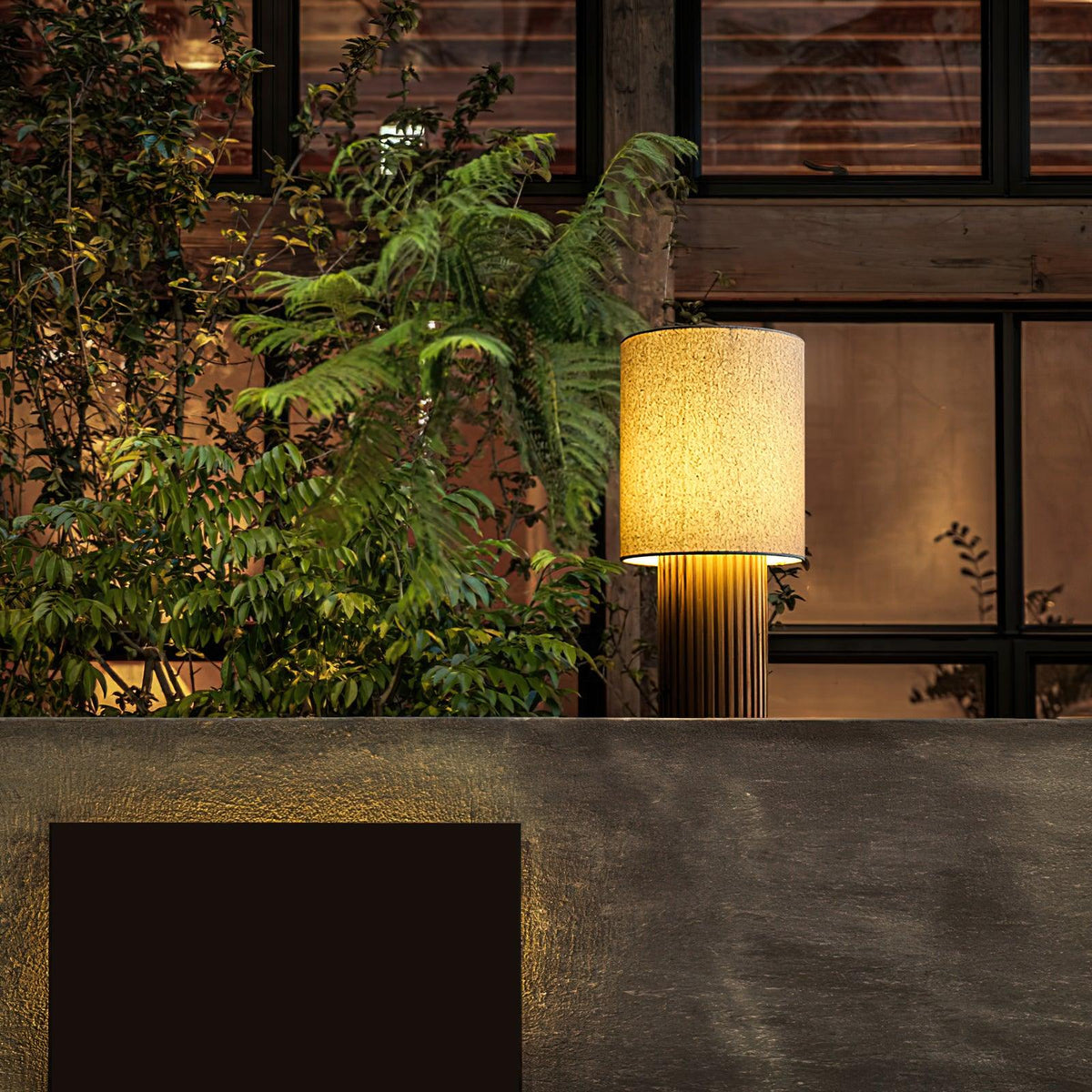 Grove Vintage Fabric Table Lamp