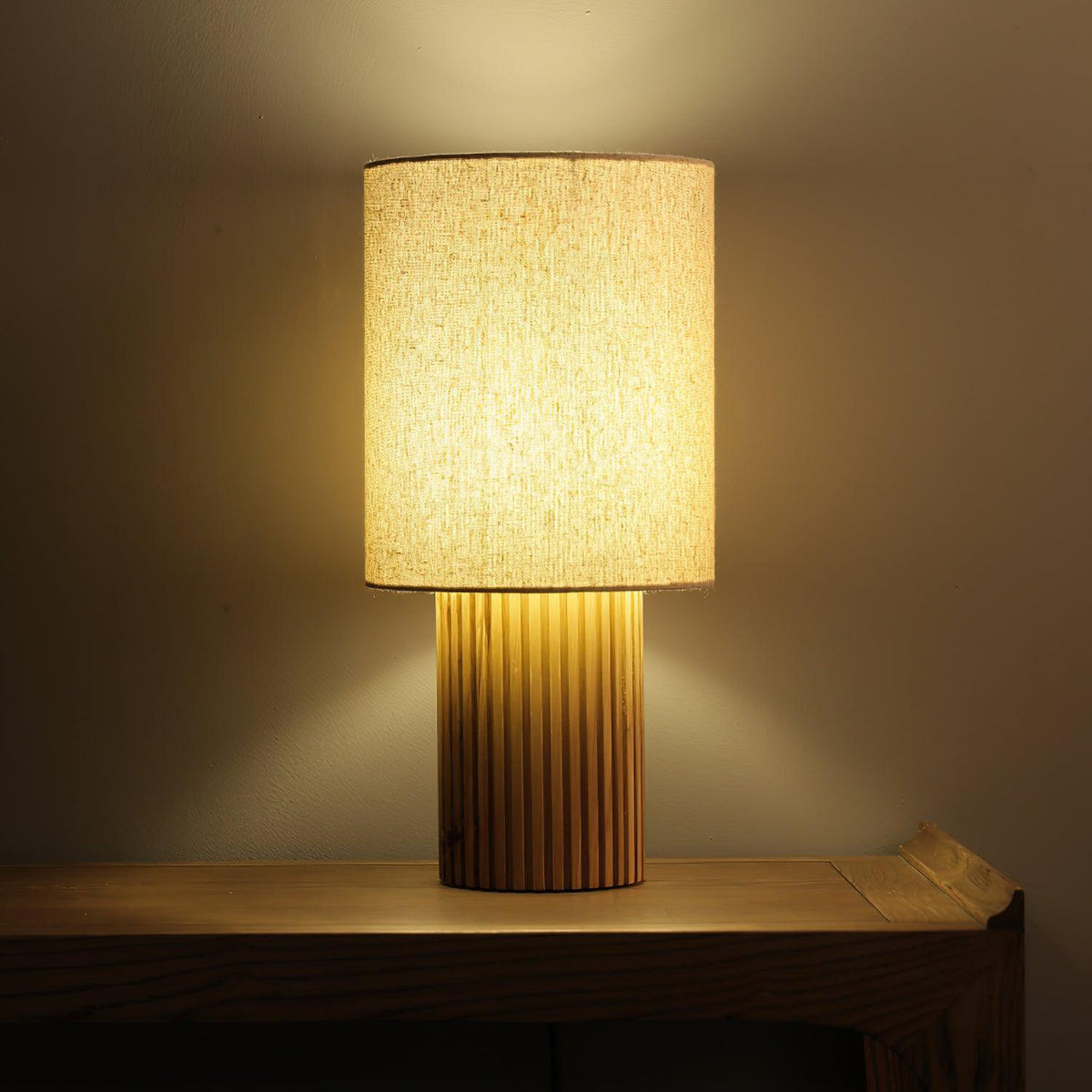 Grove Vintage Fabric Table Lamp