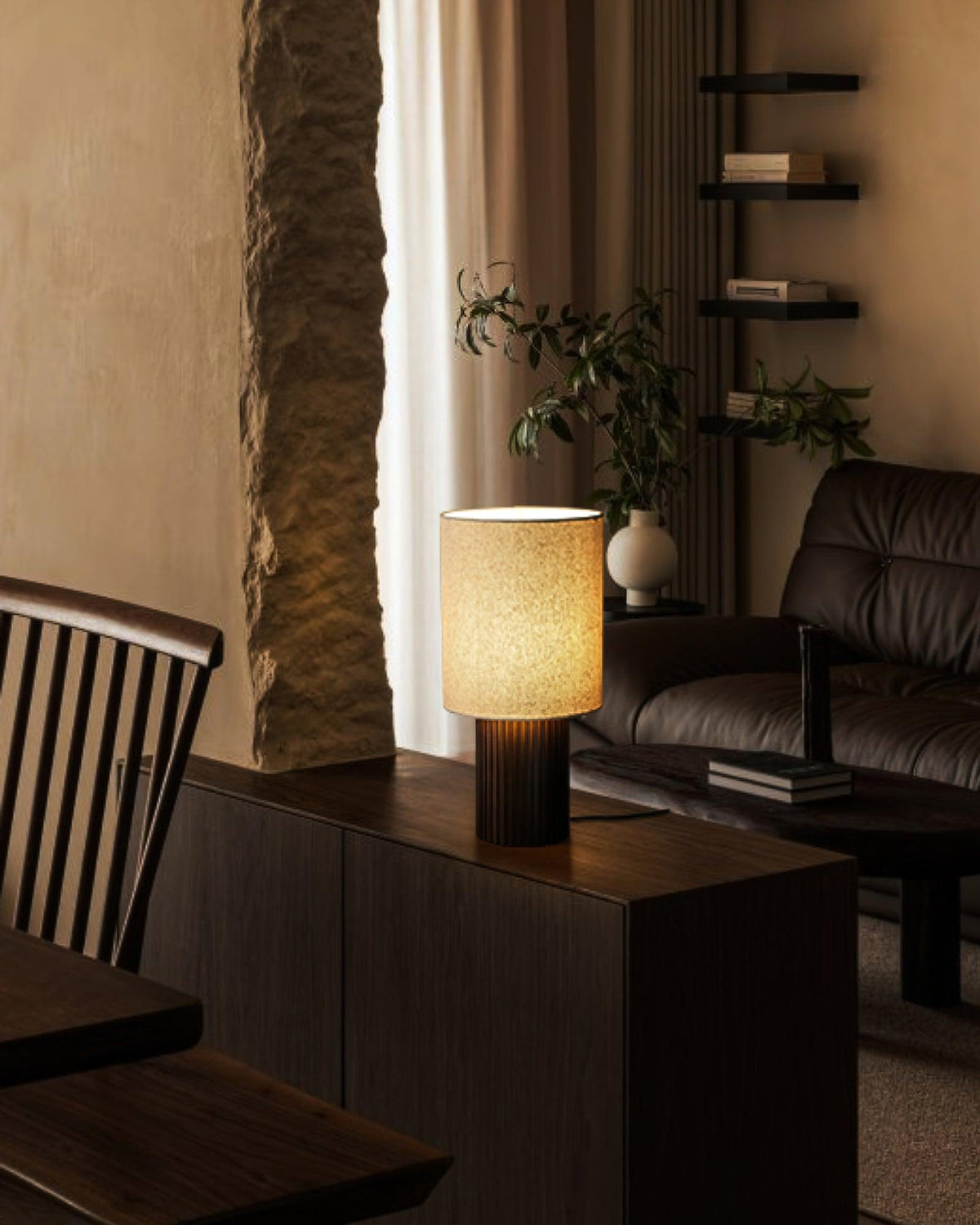 Grove Vintage Fabric Table Lamp