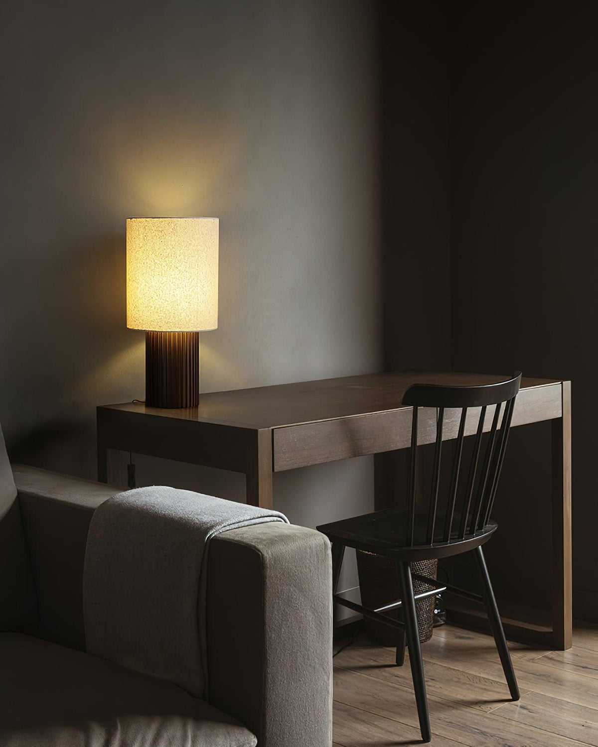 Grove Vintage Fabric Table Lamp