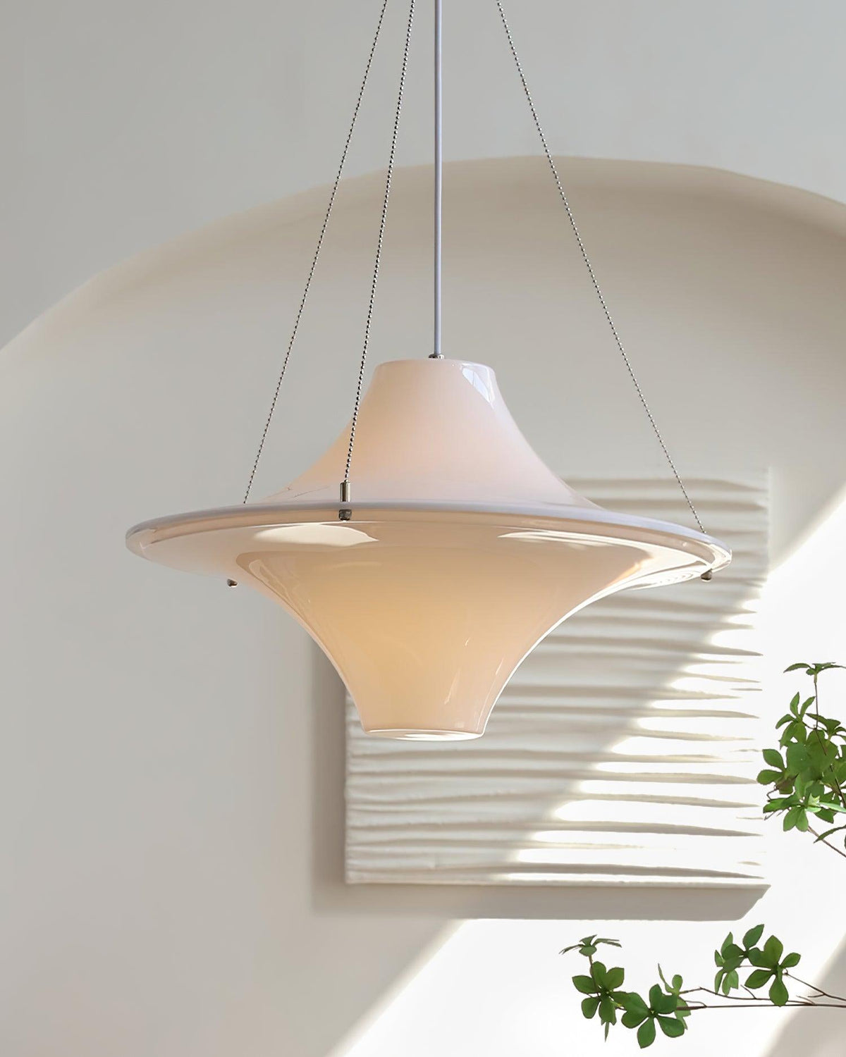Dali Pendant Lamp Acrylic UFO Shape Contemporary Living Room