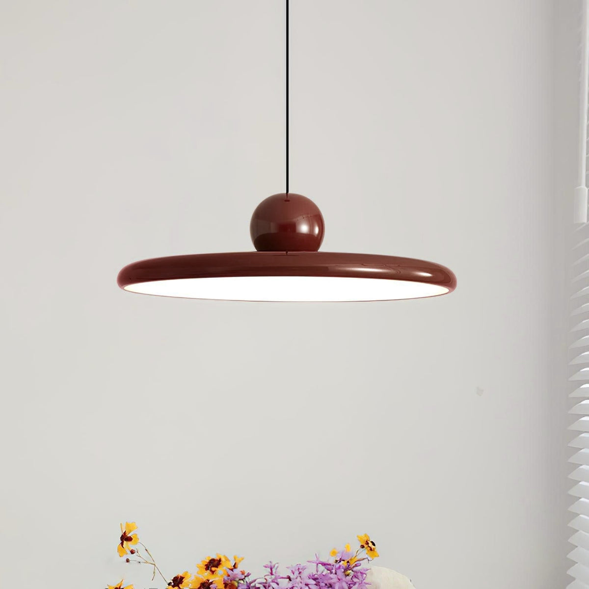 Terioaine Pendant Lamp Swag Green and Red