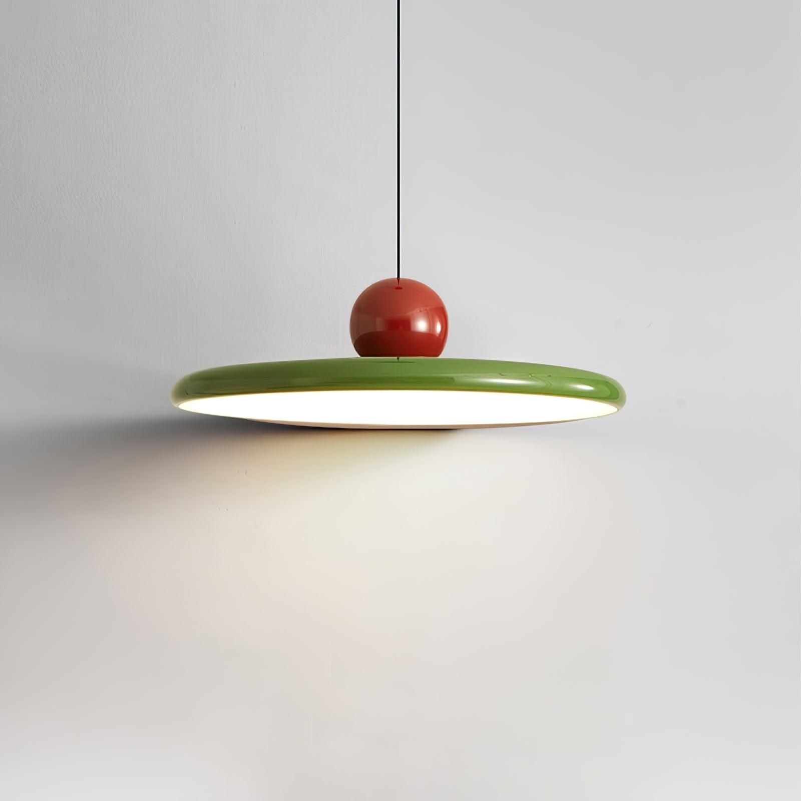 Terioaine Pendant Lamp Swag Green and Red
