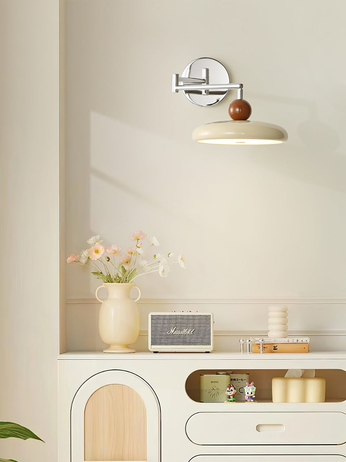 Caspstead Lola Plug In Indoor Wall Light