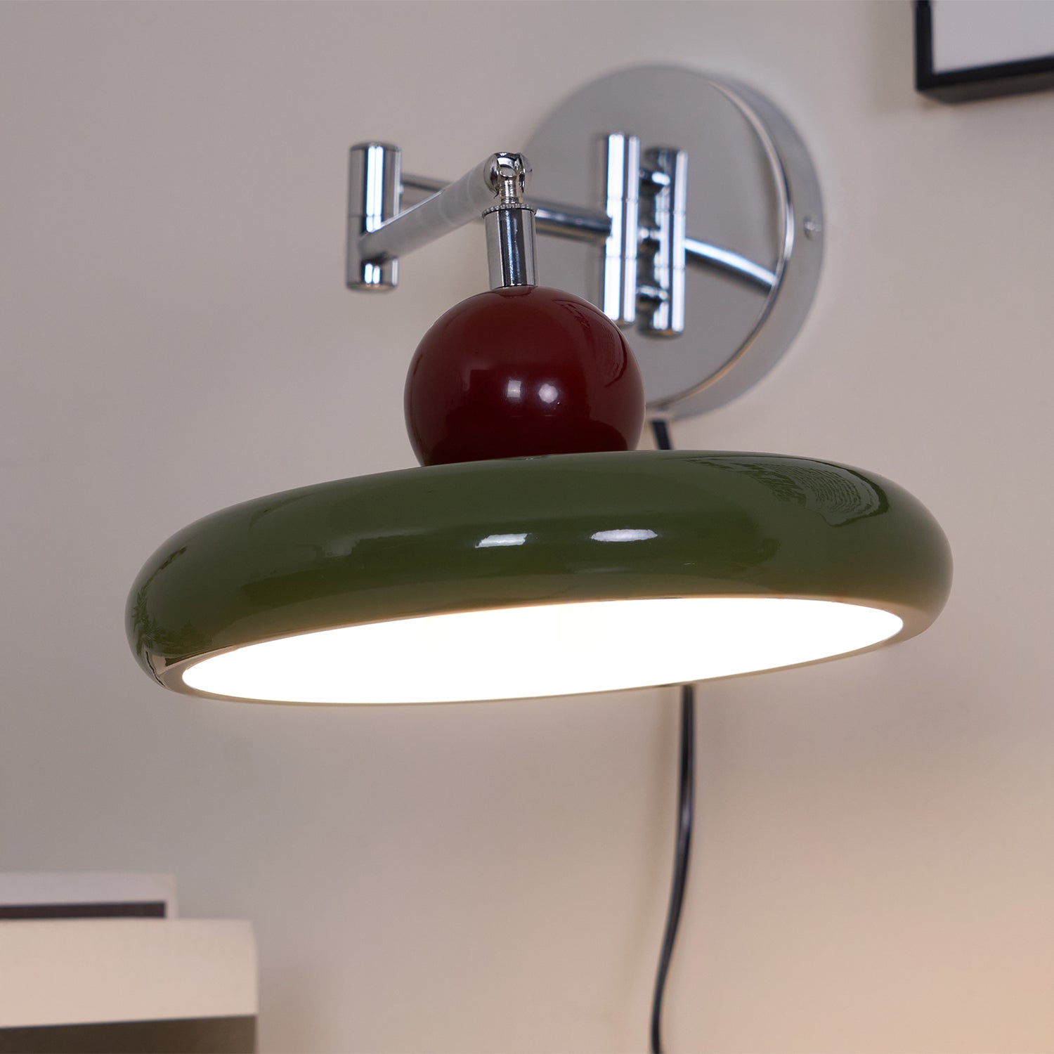Caspstead Lola Plug In Indoor Wall Light