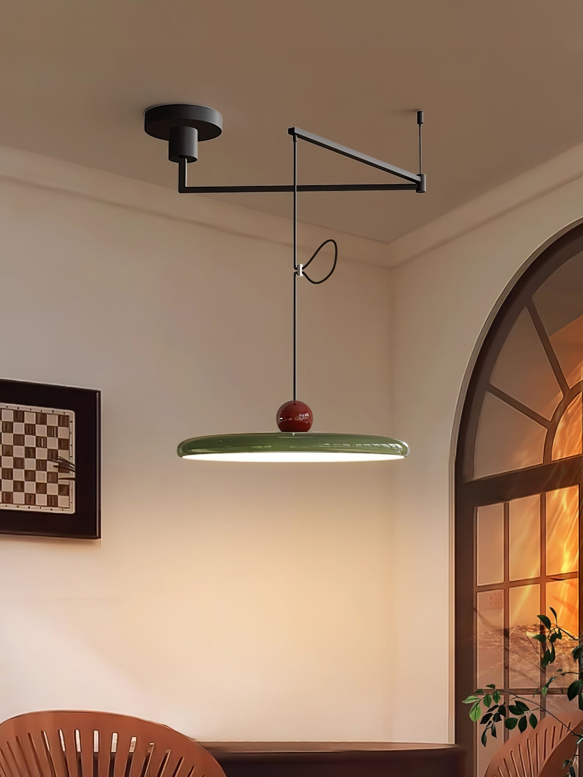 Exvane Acrylic Modern Pendant Lamp