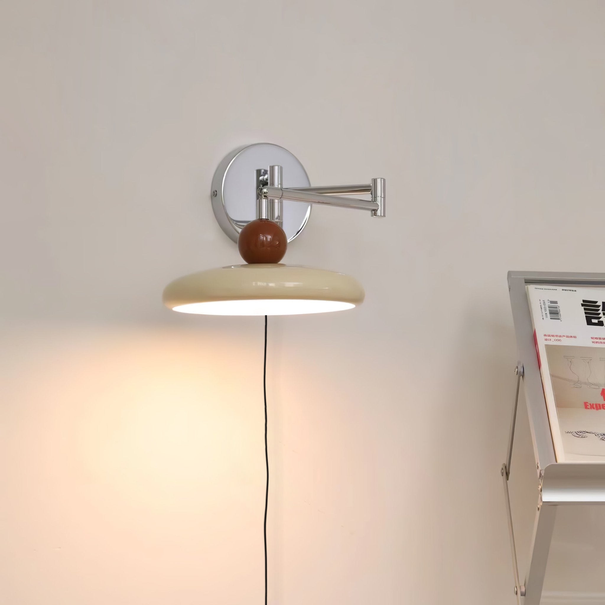 Caspstead Lola Plug In Indoor Wall Light