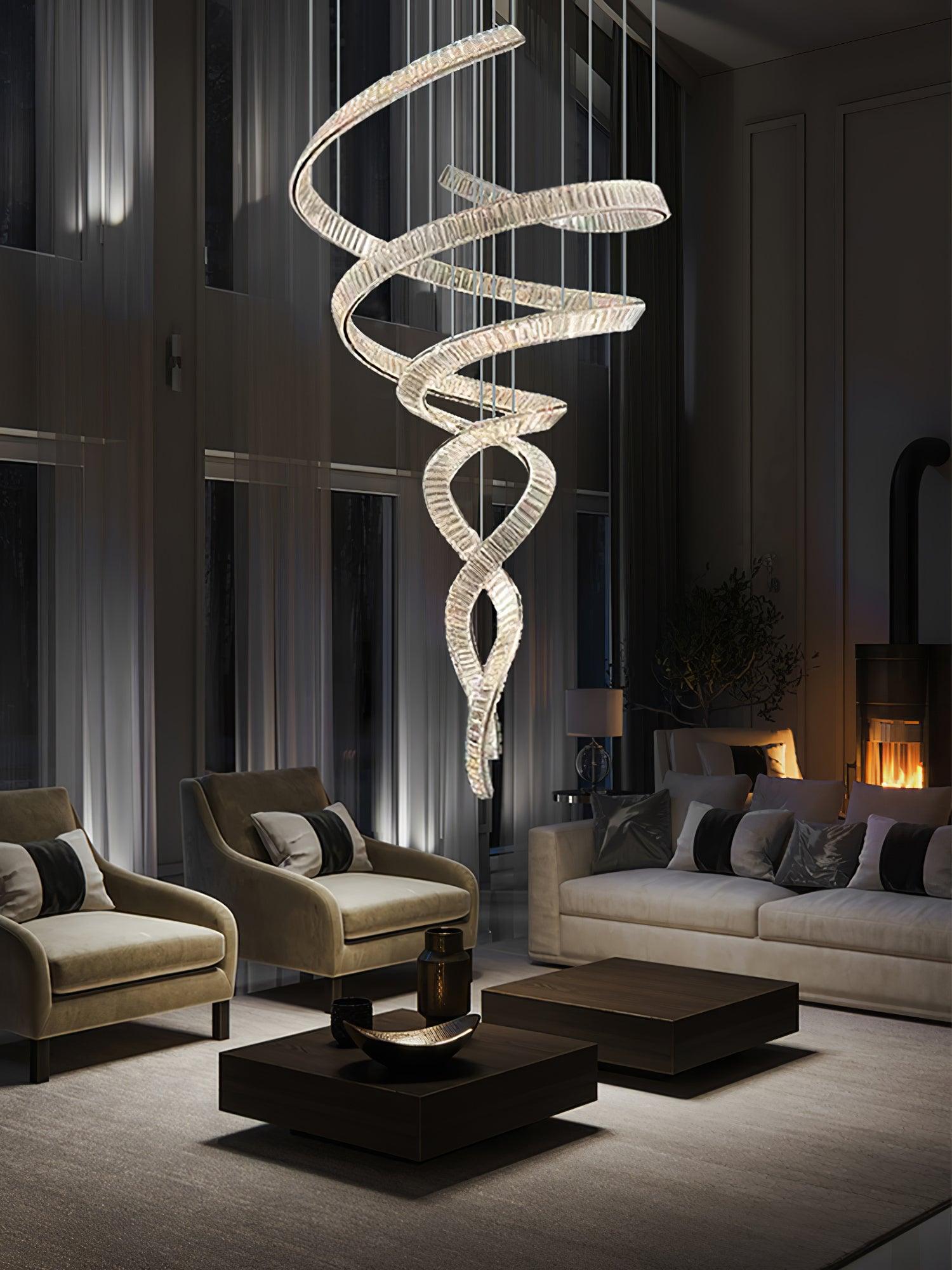 Cotalan Fluid Gold Pendant Light