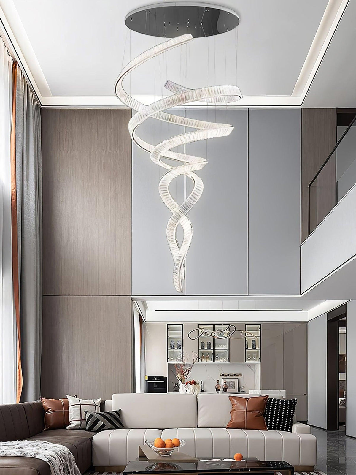 Cotalan Fluid Gold Pendant Light