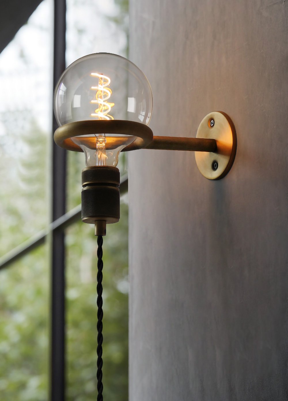 Evmaror Elegance Minimalist Glass Wall Light