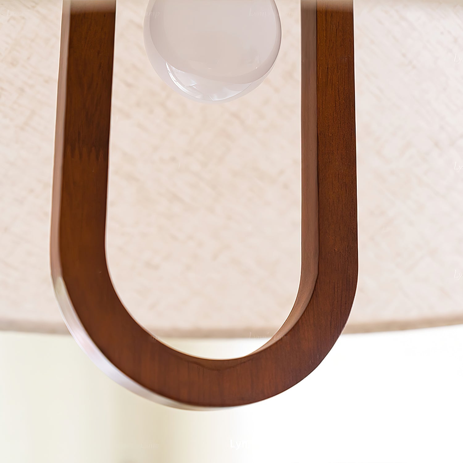 Alcaria Premium Nordic Art Fabric Wood Pendant Lamp