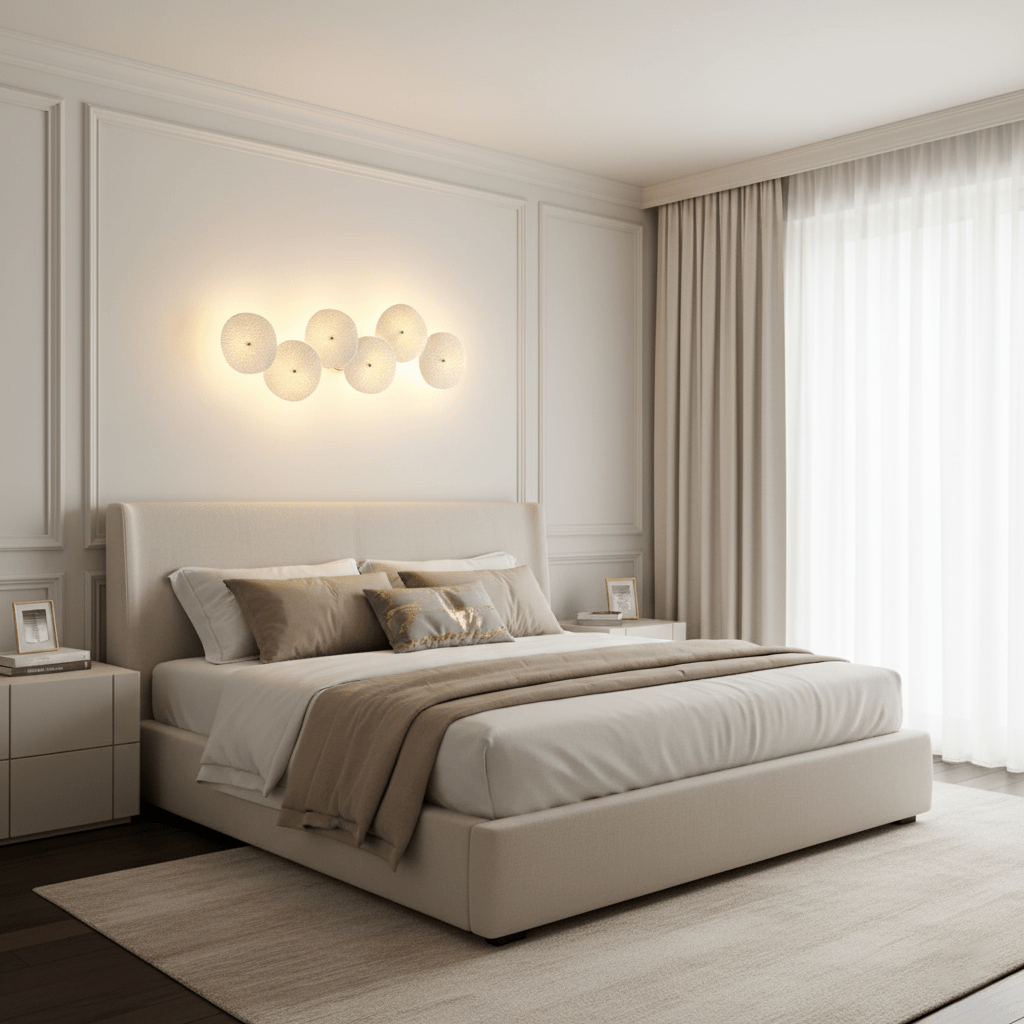 Fairhaven Lotus Petal Indoor Wall Light