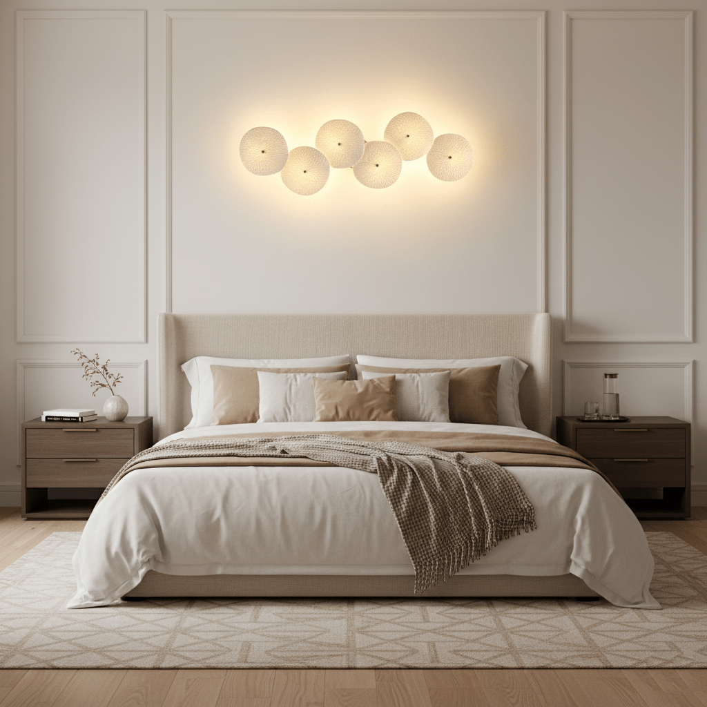 Fairhaven Lotus Petal Indoor Wall Light