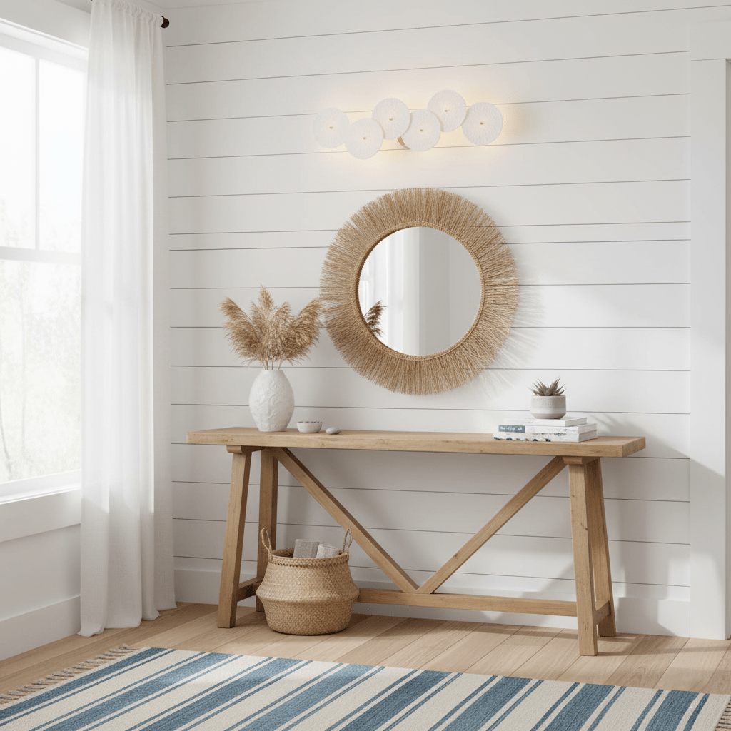 Fairhaven Lotus Petal Indoor Wall Light