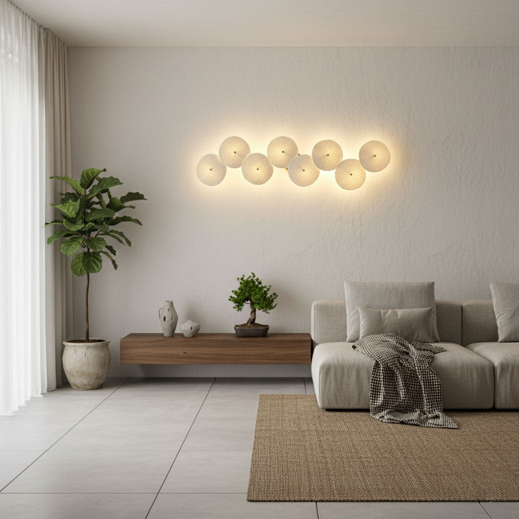 Fairhaven Lotus Petal Indoor Wall Light