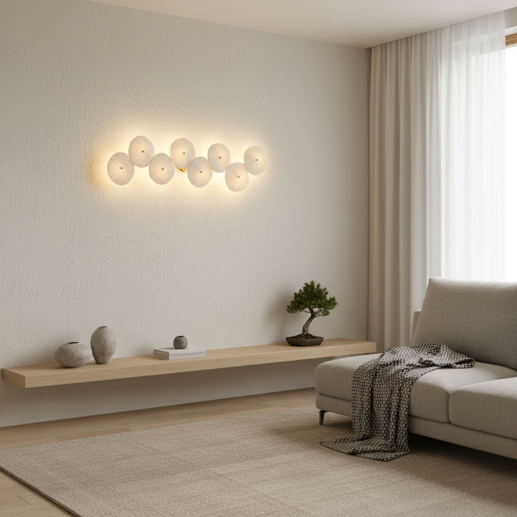 Fairhaven Lotus Petal Indoor Wall Light