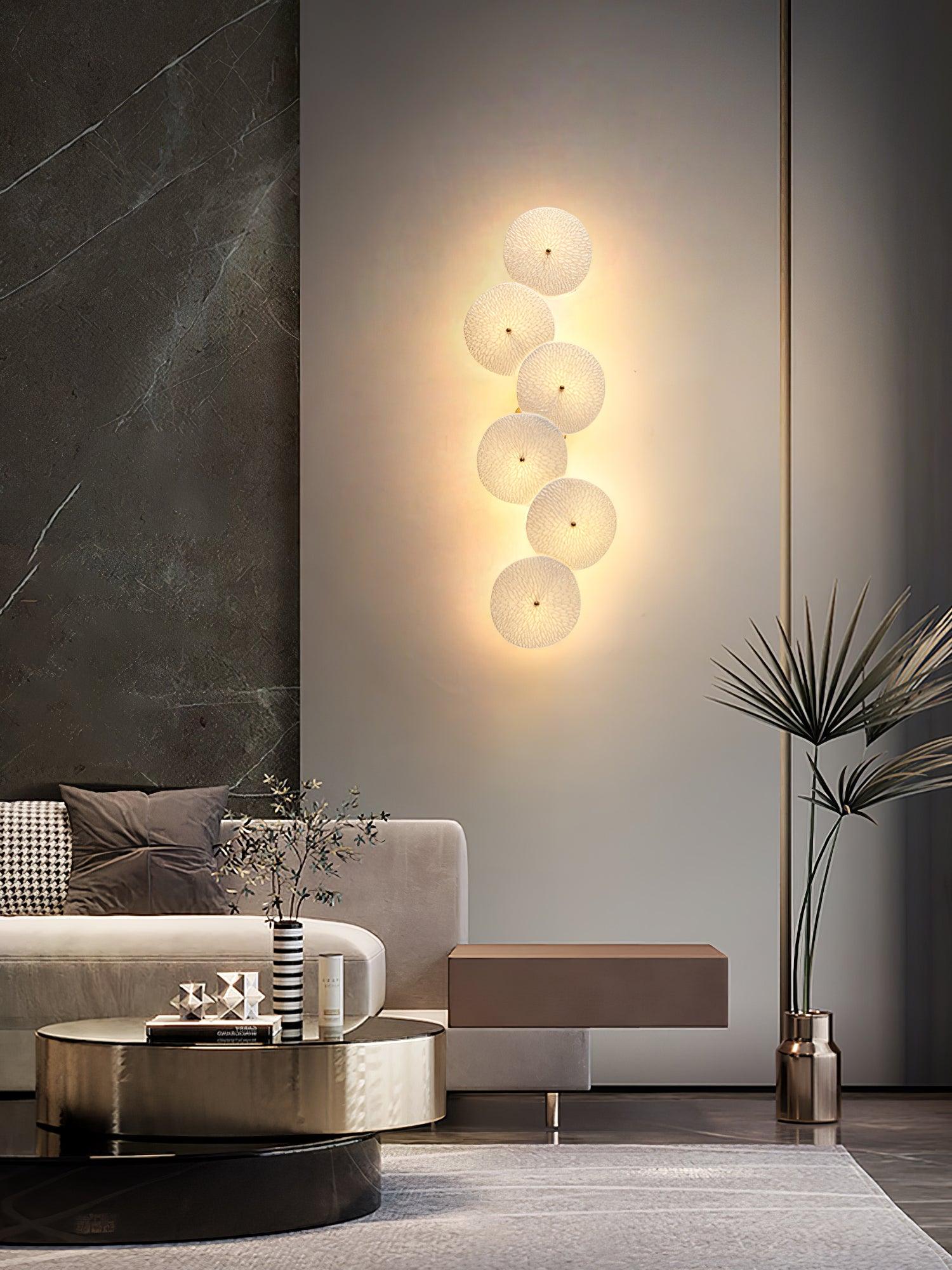 Fairhaven Lotus Petal Indoor Wall Light