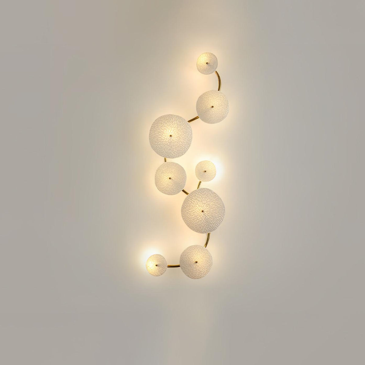 Fairhaven Lotus Petal Indoor Wall Light