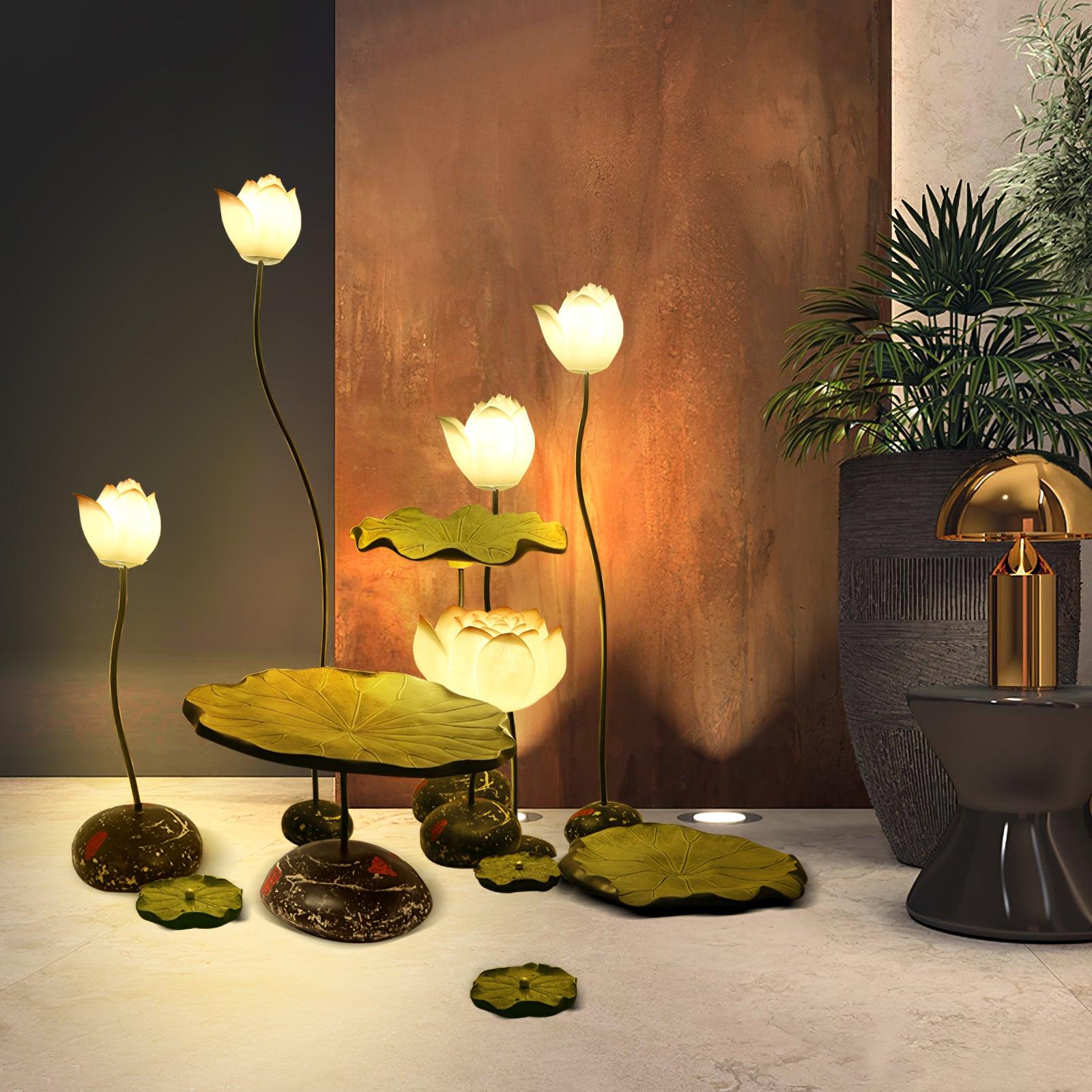 Arixen Elegant Lotus Floor Lamp