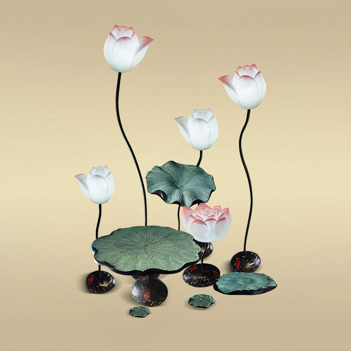 Arixen Elegant Lotus Floor Lamp