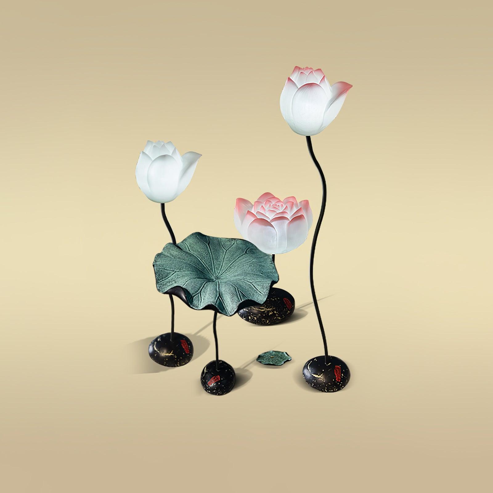 Arixen Elegant Lotus Floor Lamp