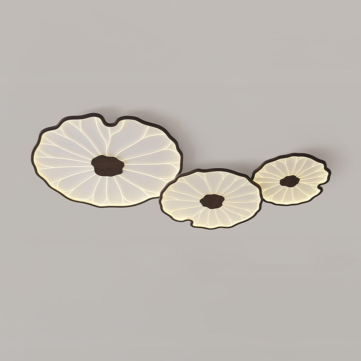Amelie Floral Wooden Ceiling Light