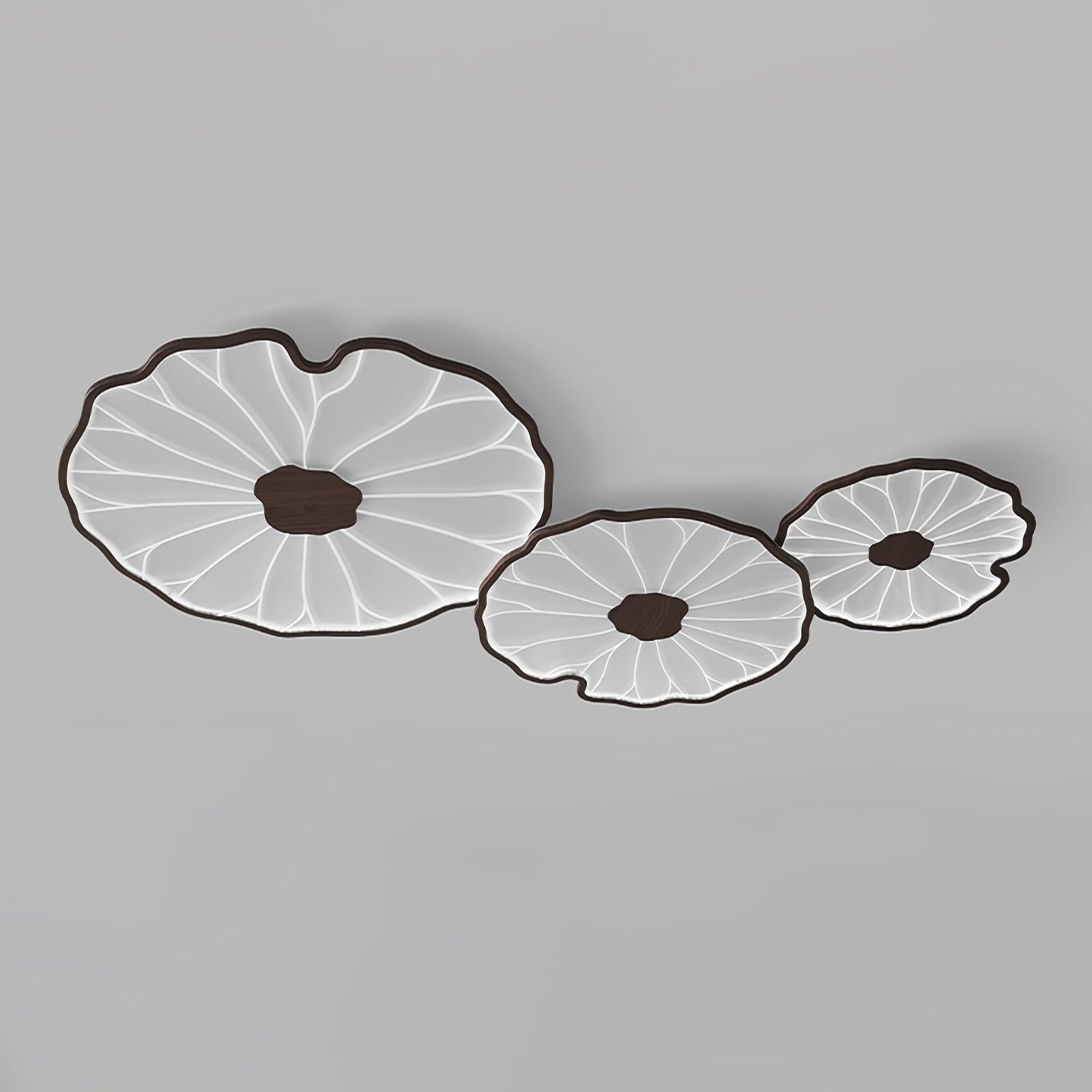 Amelie Floral Wooden Ceiling Light