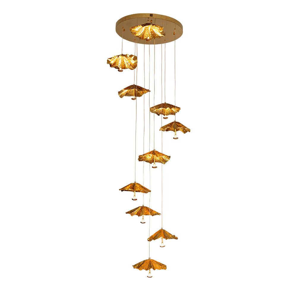Eliora Aura Livra Leaf Chandelier