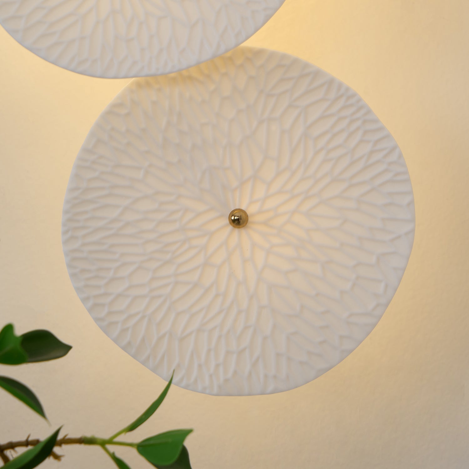 Fairhaven Lotus Petal Indoor Wall Light