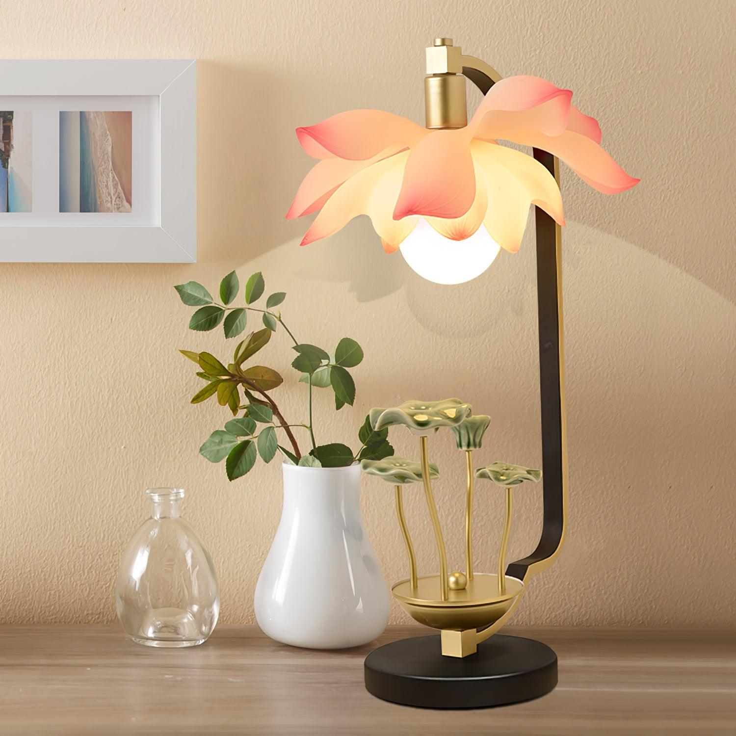 Olivia Natural Ceramics Table Lamp