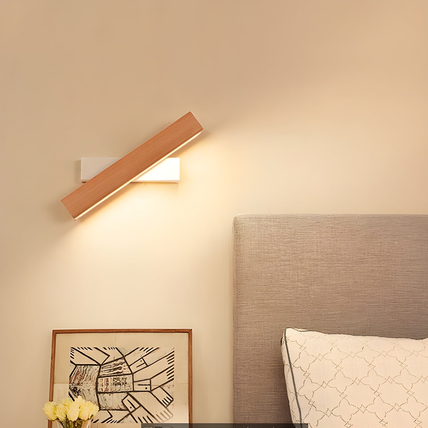 Nave Wood & Acrylic Wall Light
