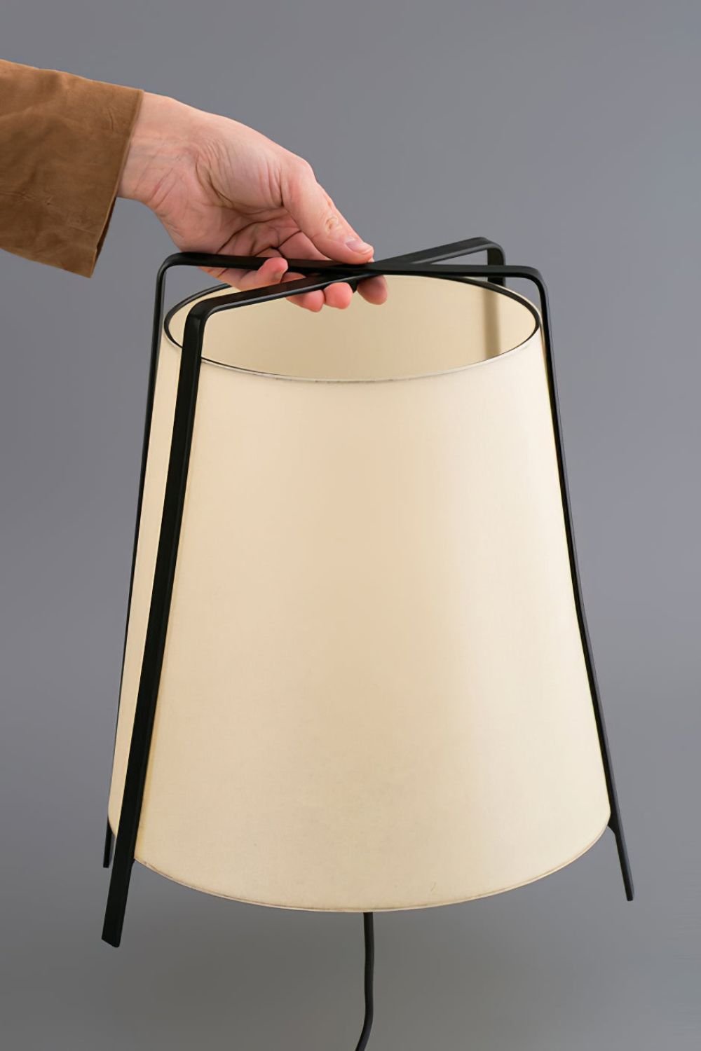 Zild Fabric Scandinavian Table Lamp