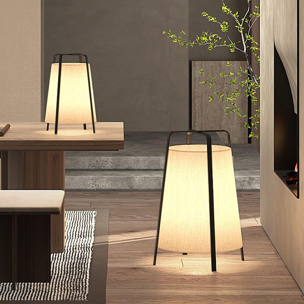 Zild Fabric Scandinavian Table Lamp