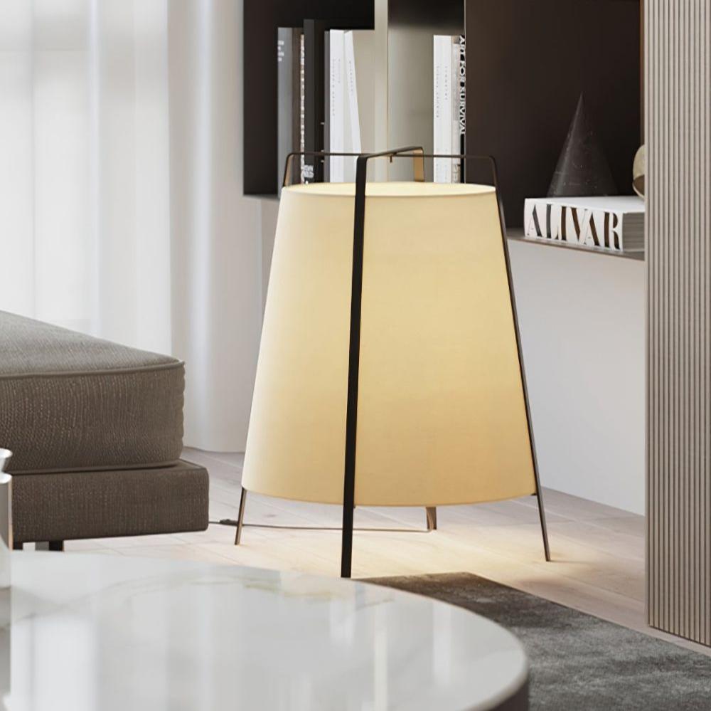 Zild Fabric Scandinavian Table Lamp