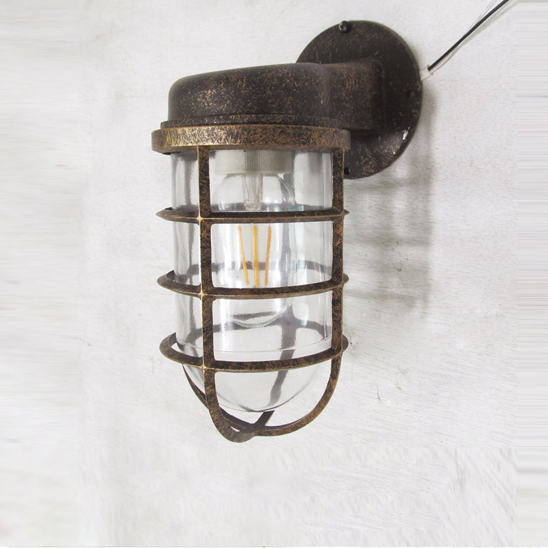 Ozorel Vintage Unique Glass Wall Lamp - Neutral Decor
