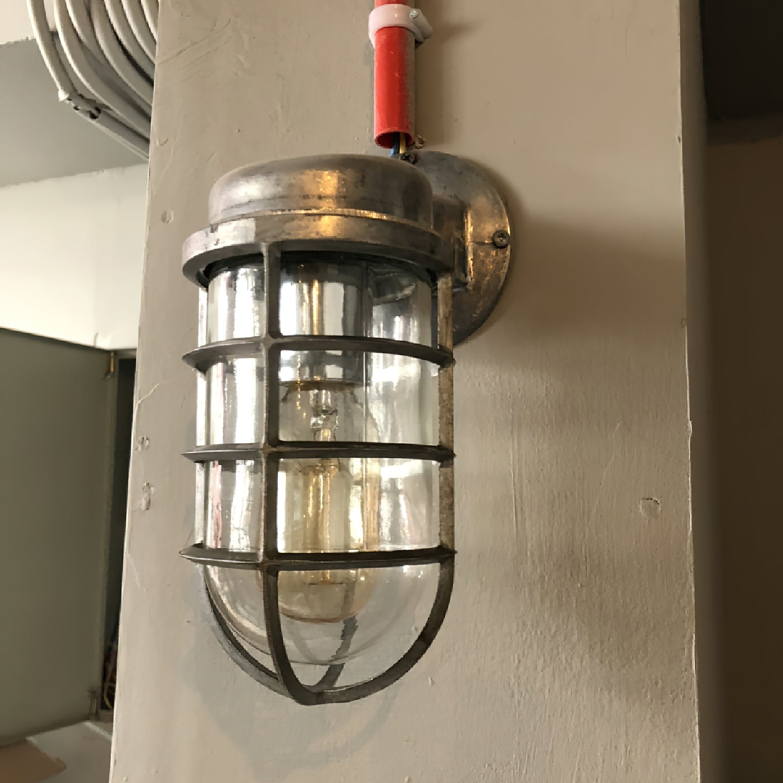 Ozorel Vintage Unique Glass Wall Lamp - Neutral Decor