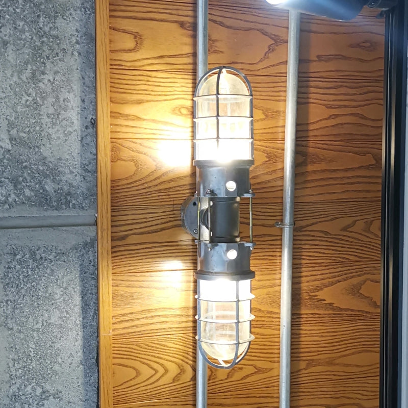 Ozorel Vintage Unique Glass Wall Lamp - Neutral Decor